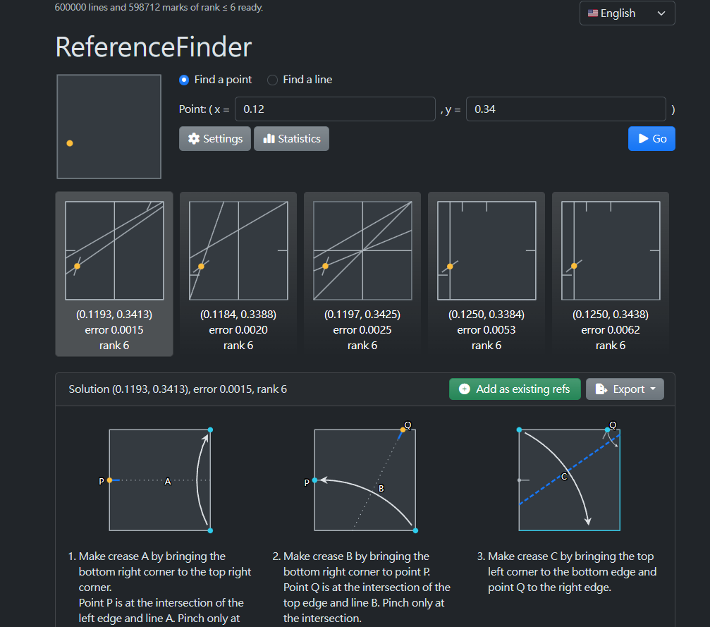 Screen shot of ReferenceFinder