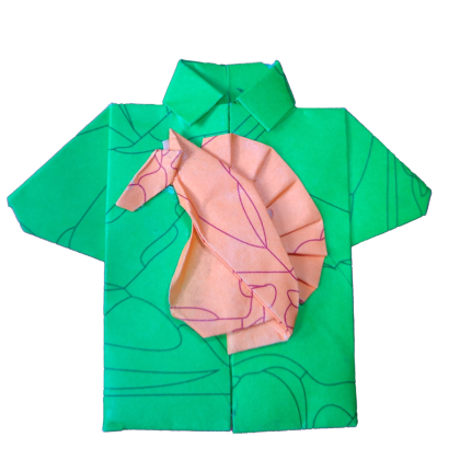 Camisa con caballo