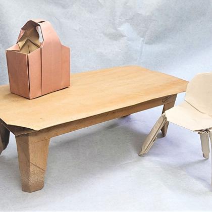 Table & Chair & Basket
