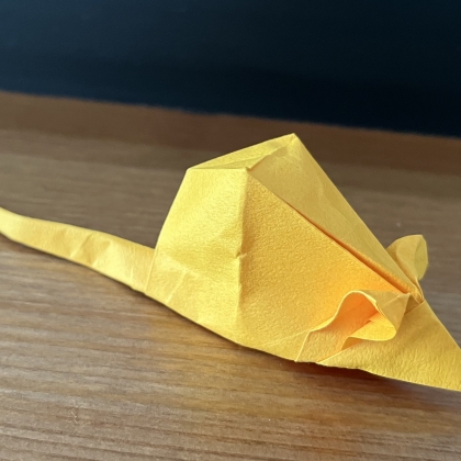 Rat, variant of Yoshihide Momotani's Mouse, folded by M. Sirgo.