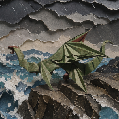 The side of Water Dragon