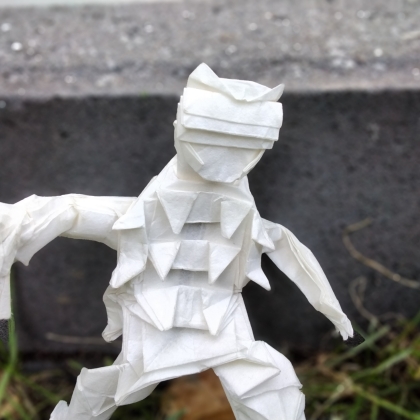 Knight a little inspired by origami by boice