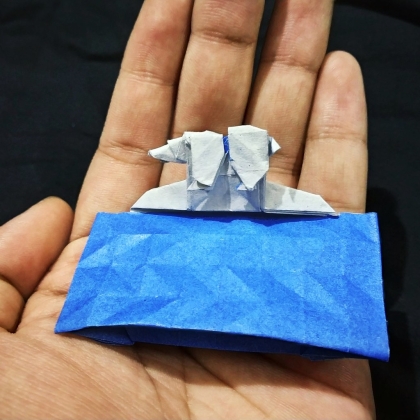 Polar Bear on Melting Ice caps...